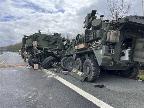 7 soldiers hurt in military vehicle pile-up in Germany